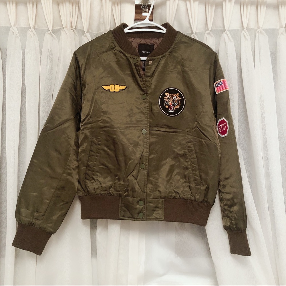 Forever 21 bomber jacket